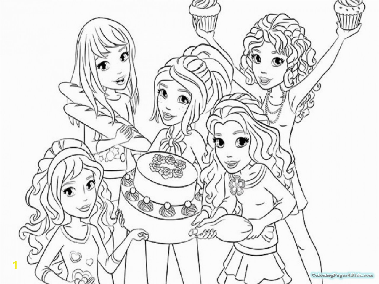 lego friends coloring pages 1021