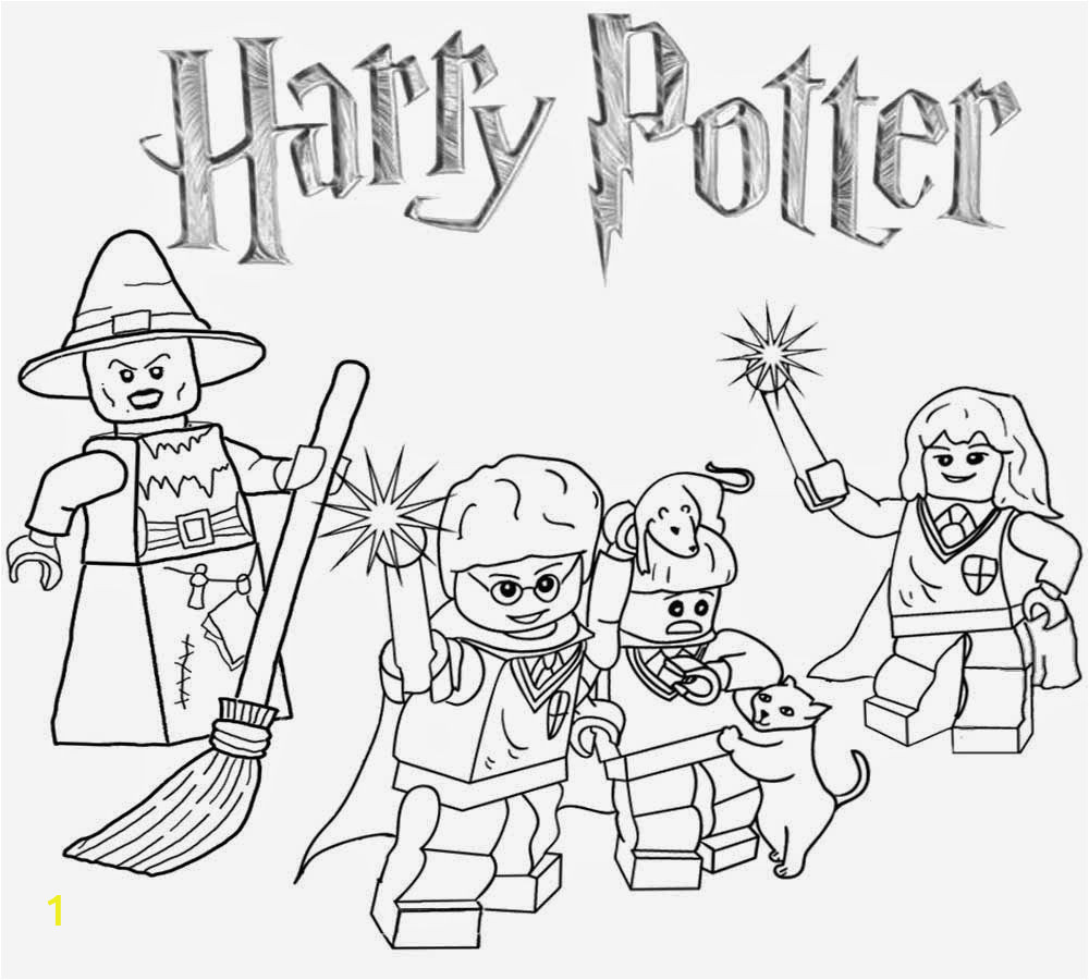 lego harry potter coloring pages