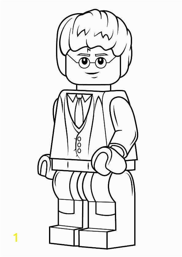 Lego Harry Potter Years 5 7 Coloring Pages Kids N Fun