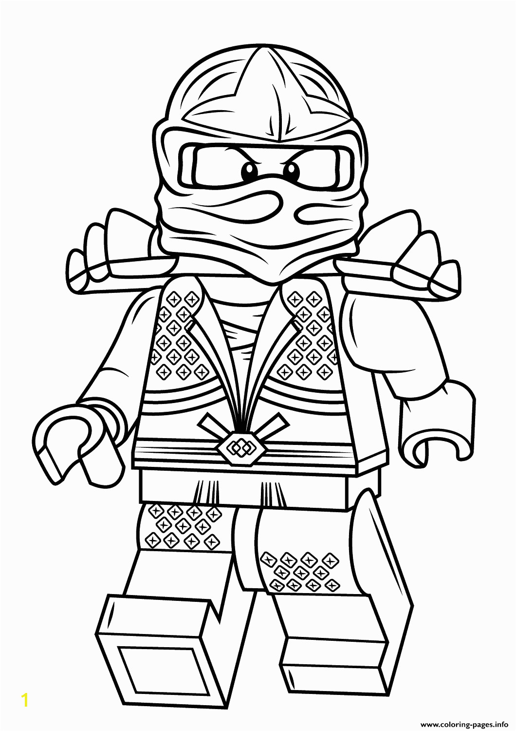 lego ninjago lloyd zx printable coloring pages book