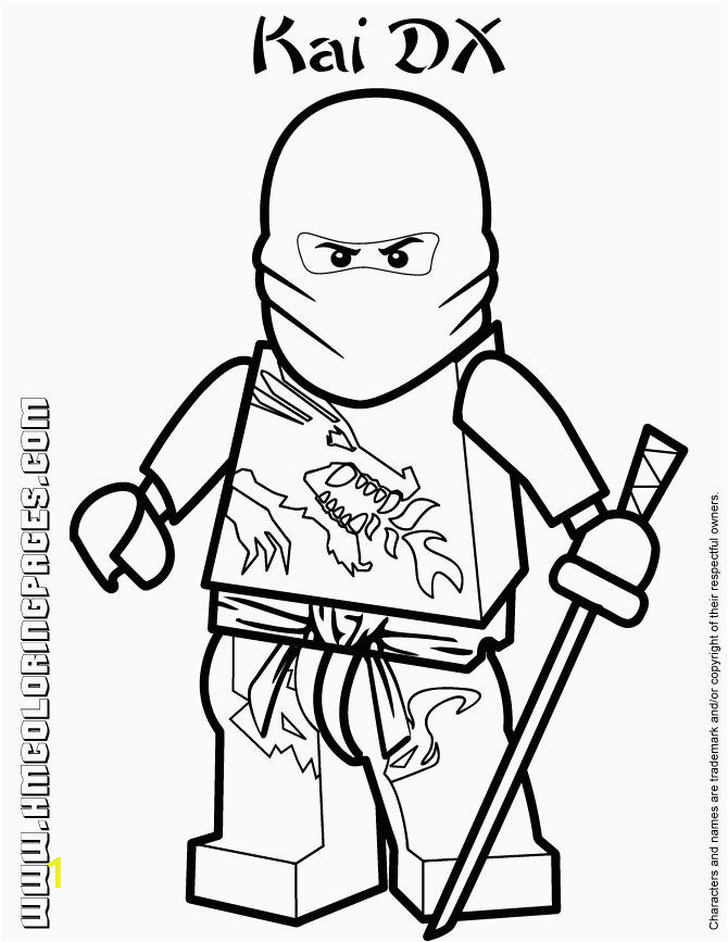 Lego Ninjago Masters Of Spinjitzu Coloring Pages Kai Ninjago Coloring Page Best Ninjago Masters
