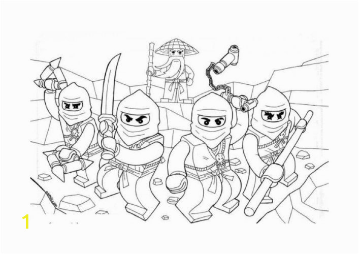 lego ninjago coloring pages