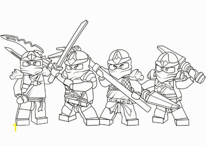 lego ninjago coloring pages