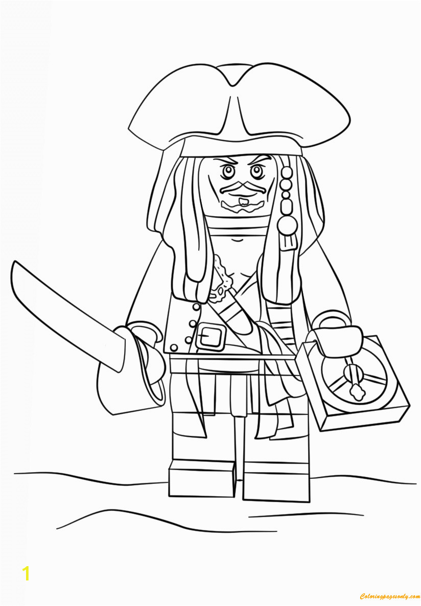 lego pirate captain jack sparrow