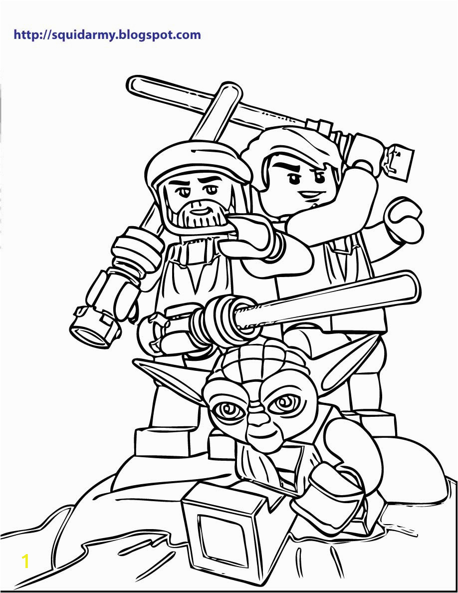 Lego Star Wars Coloring Pages to Print Lego Star Wars Coloring Pages Squid Army