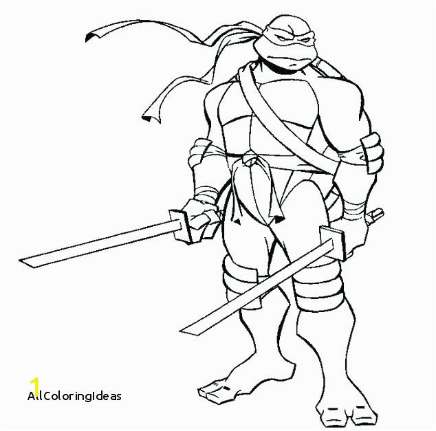 leonardo coloring page