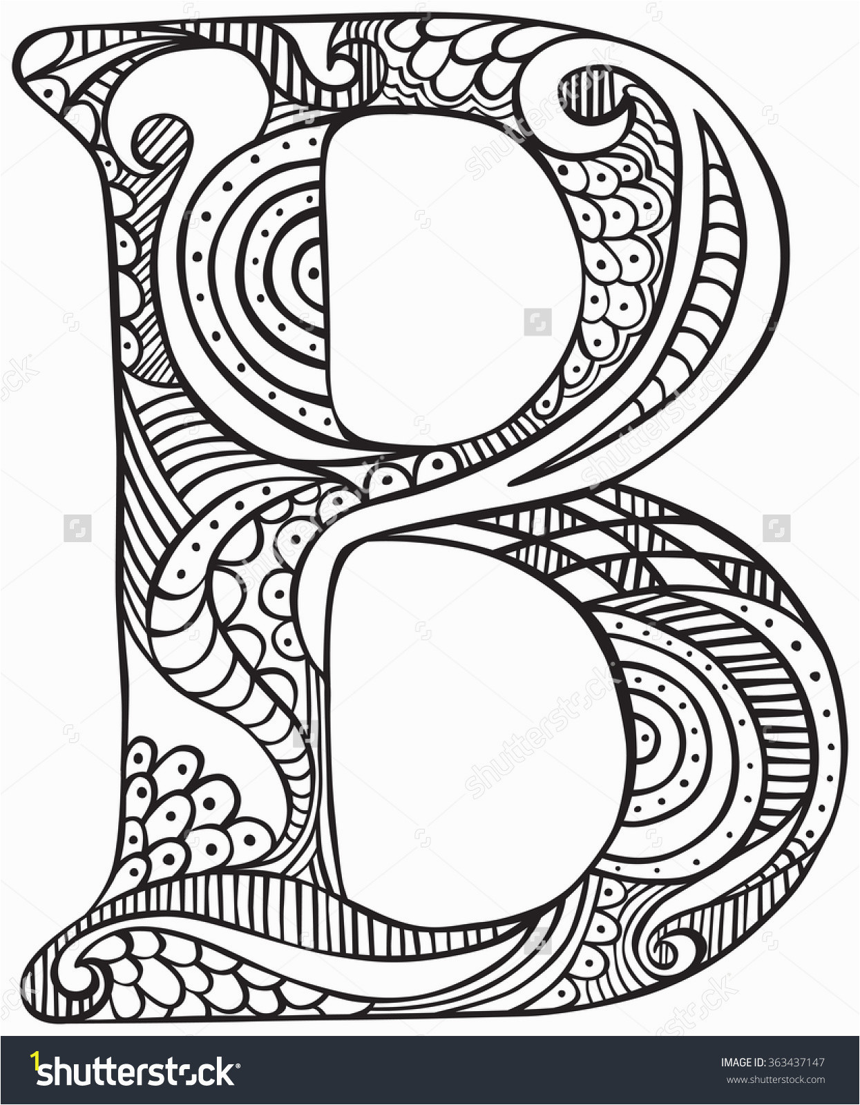 adult alphabet coloring pages