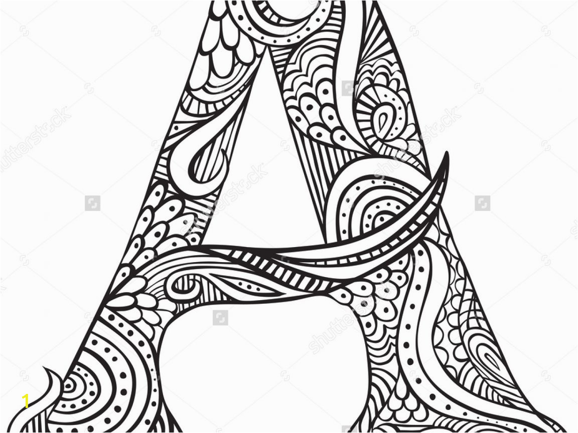 alphabet coloring pages for adults