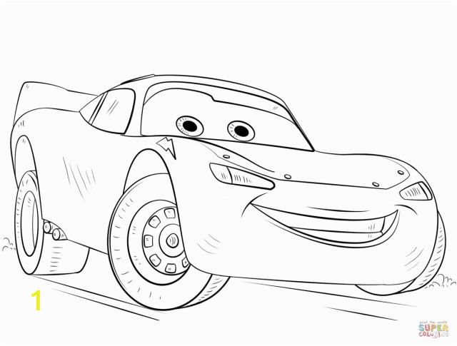 great image of lightning mcqueen coloring page