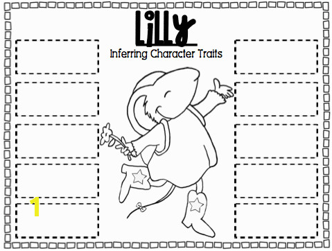 lily purple plastic purse coloring pages