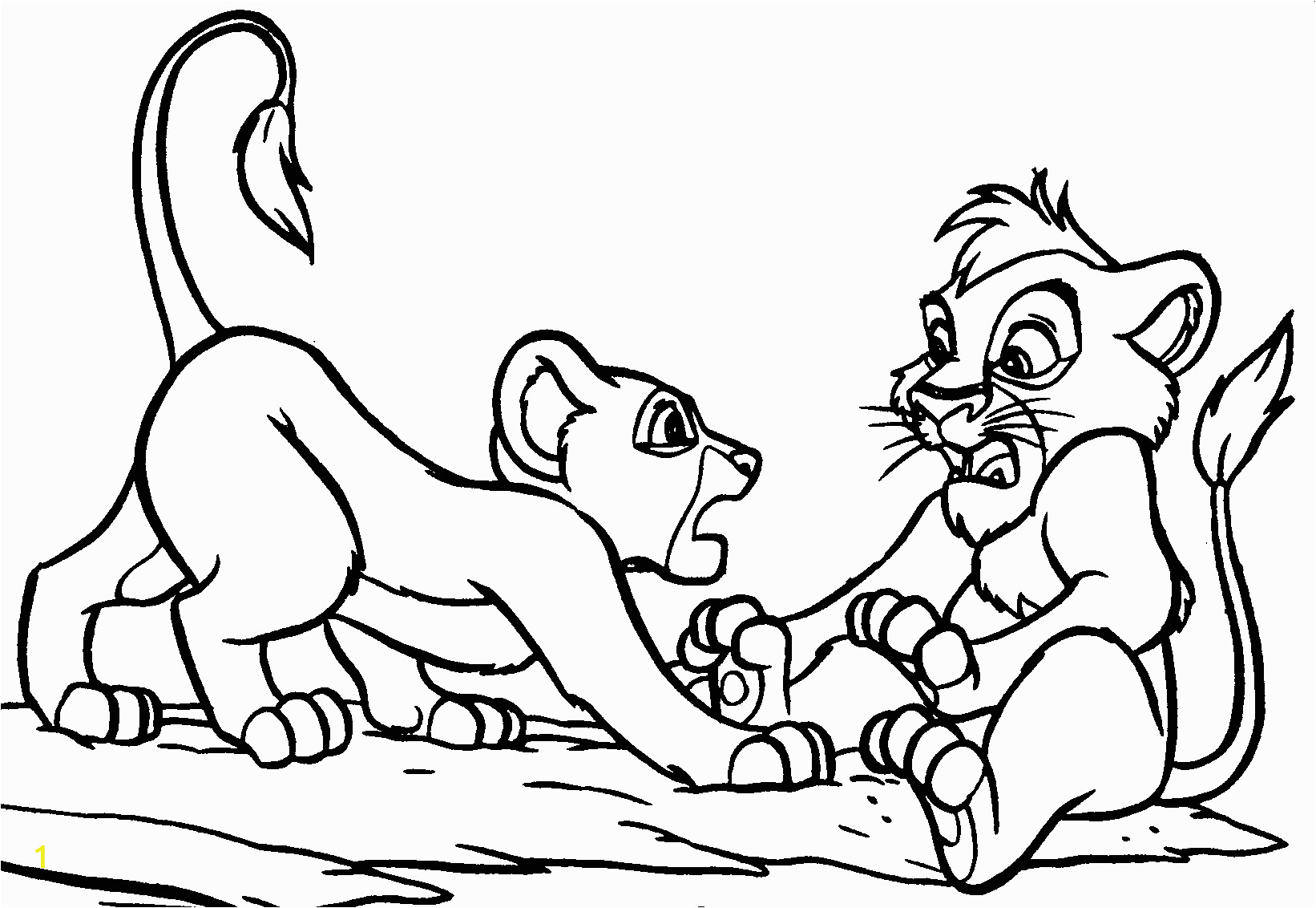 lion king coloring pages