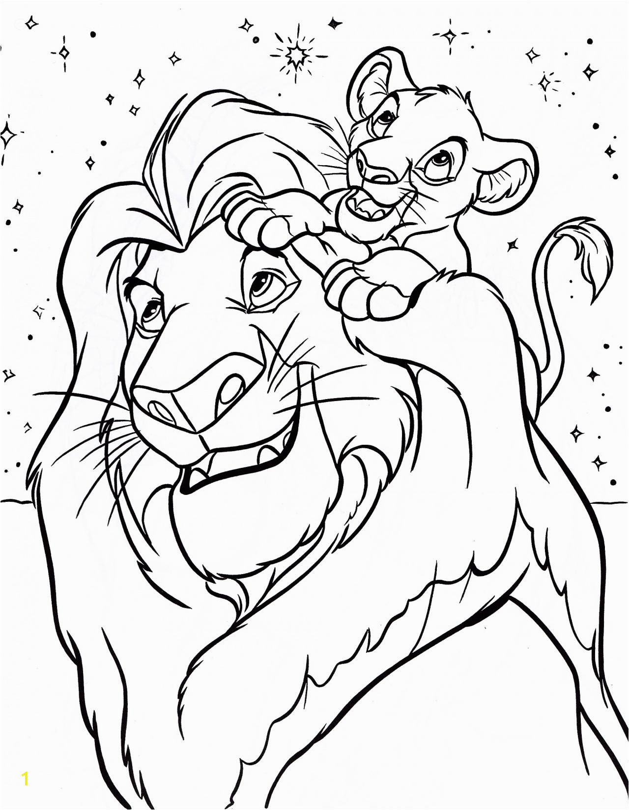 Lion King Free Printable Coloring Pages Lion King Coloring Pages Best Coloring Pages for Kids