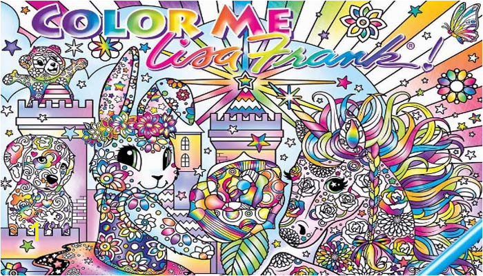 lisa frank adult coloring book