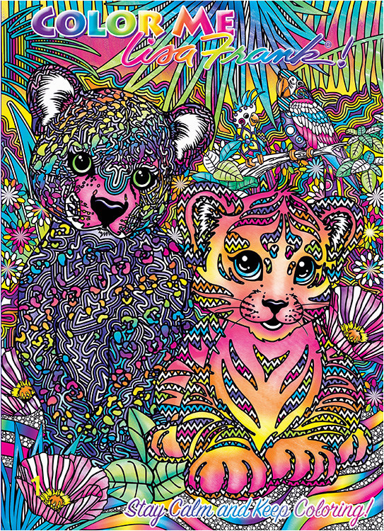 lisa frank adult coloring books