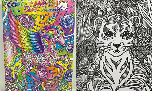 lisa frank adult coloring books