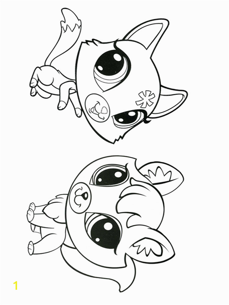 littlest pet shop coloring pages