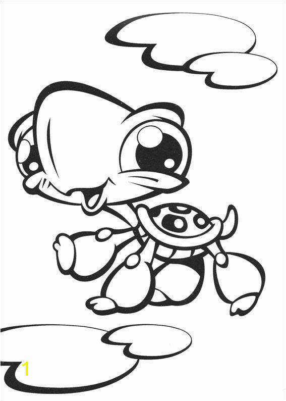 littlest pet shop peacock coloring pages