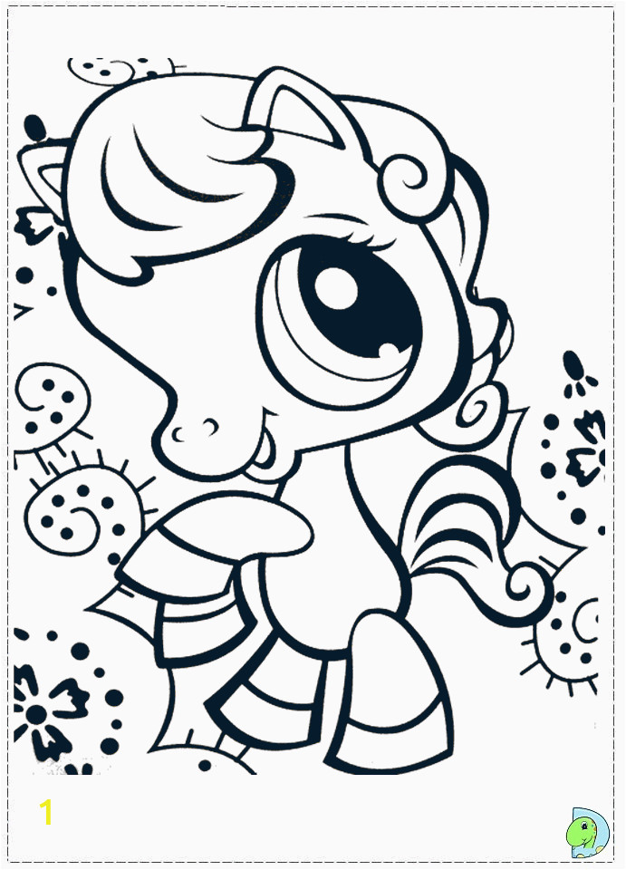 coloring pages littlest pet shop