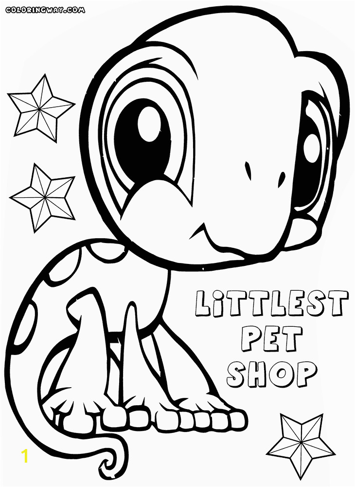 littlest pet shop coloring pages