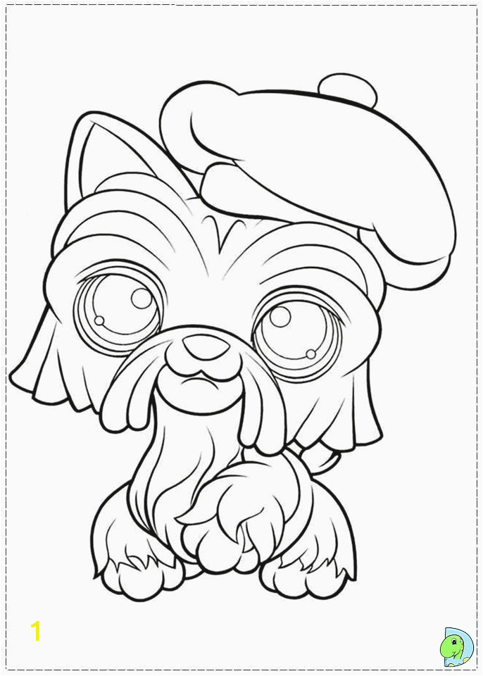 coloring pages littlest pet shop