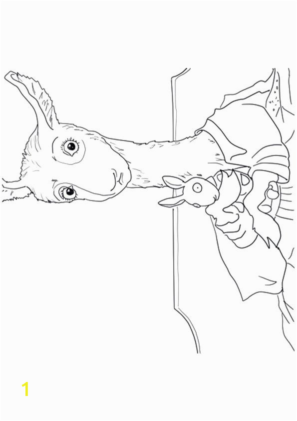 Llama Llama Red Pajama Coloring Page | divyajanan