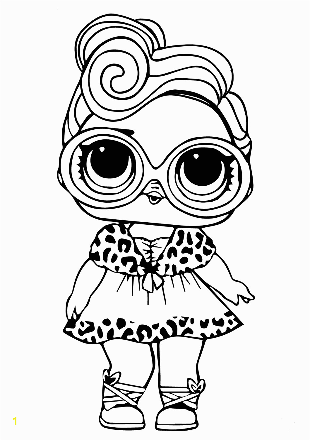 surprise doll coloring pages