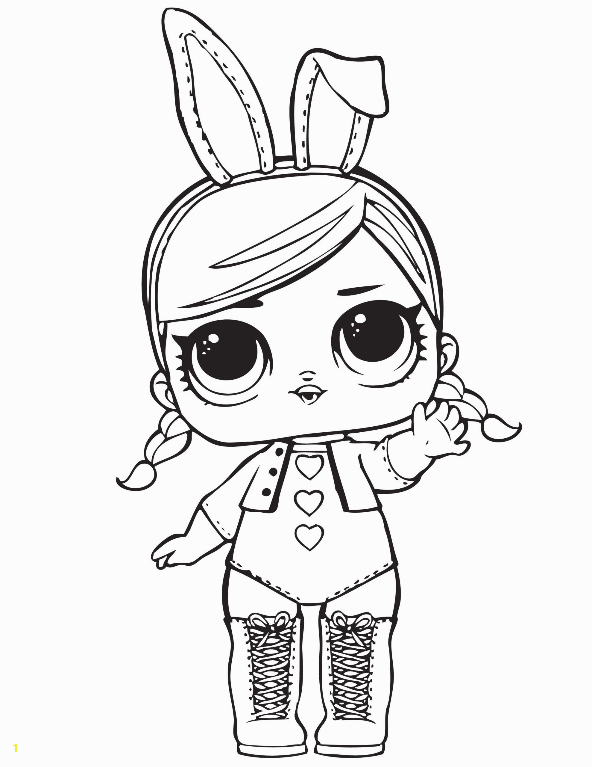 christmas doll coloring pages 2