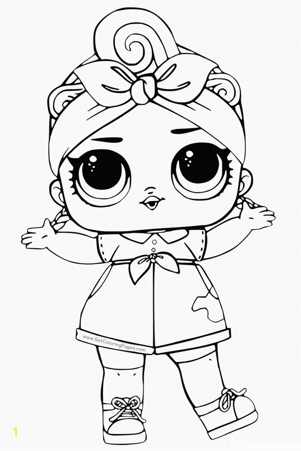 surprise dolls coloring pages print out for free all the series