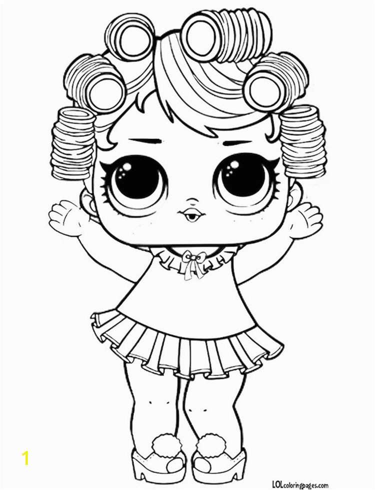 babydoll series 3 coloring page surprise doll