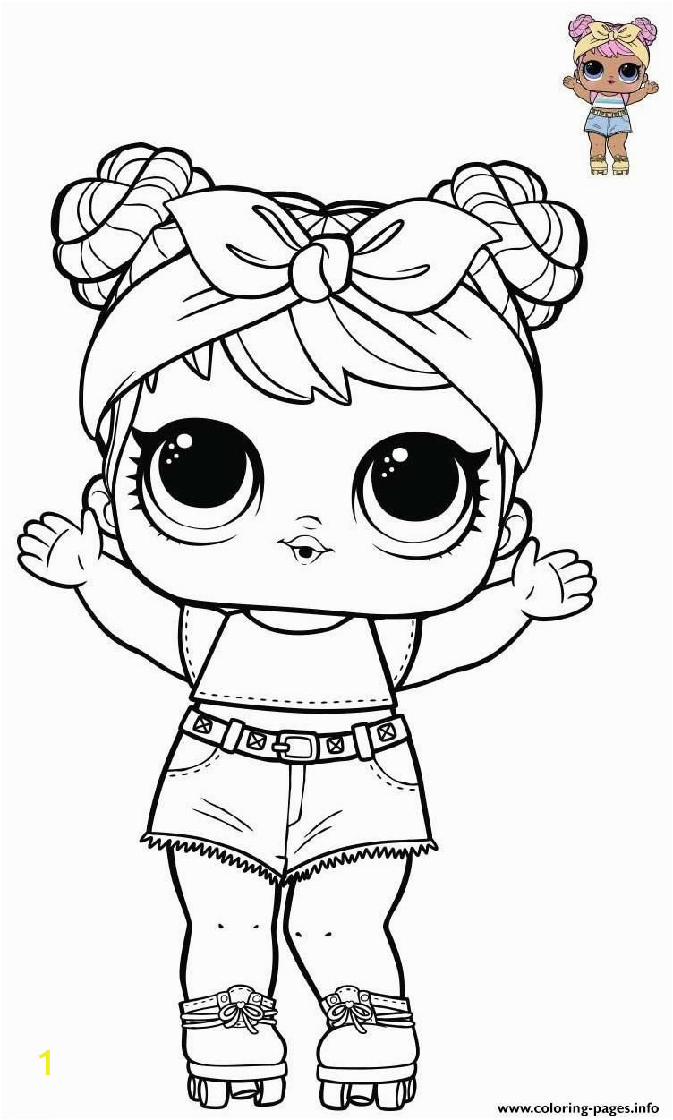 doll colouring pages series 3