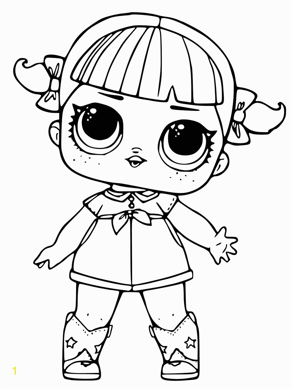 coloring pages of durprise dolls