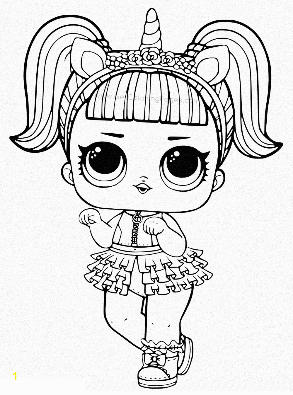 surprise dolls coloring pages print out for free all the series