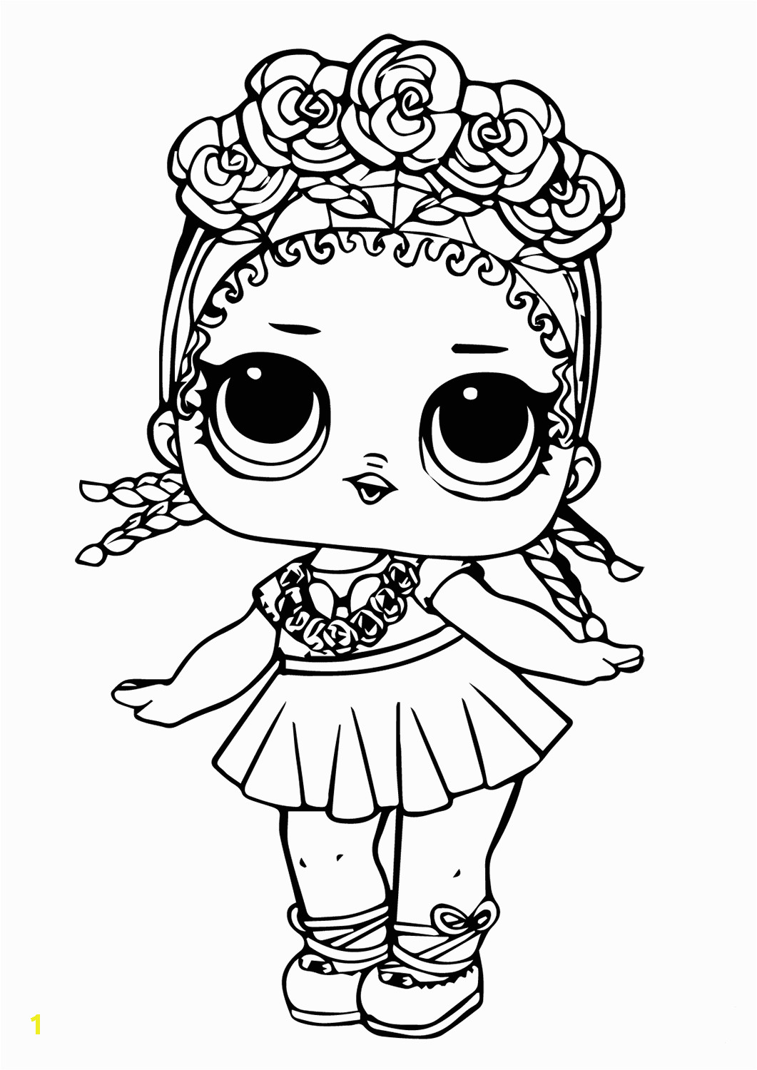 surprise dolls coloring pages