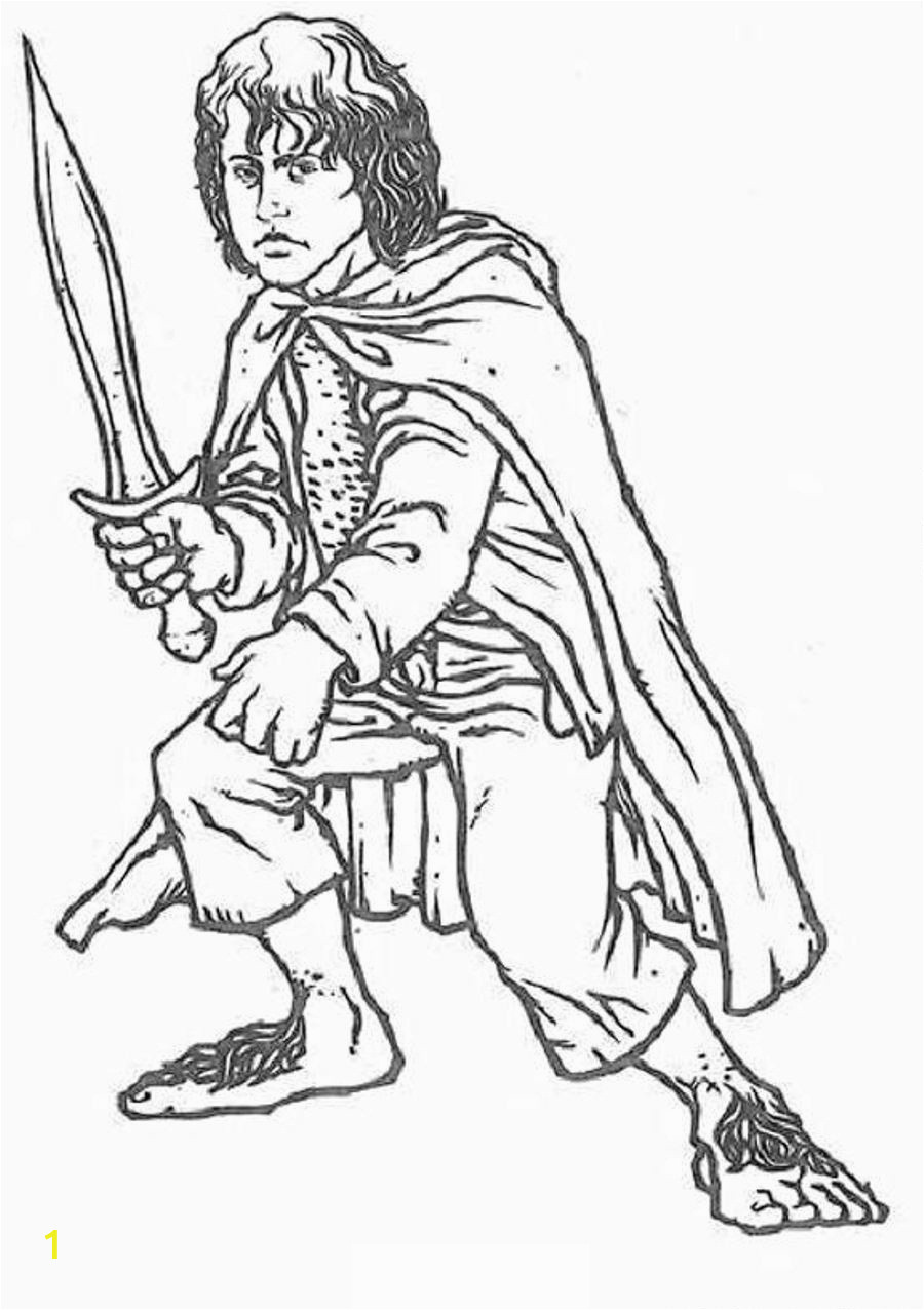 lord of the rings coloring pages