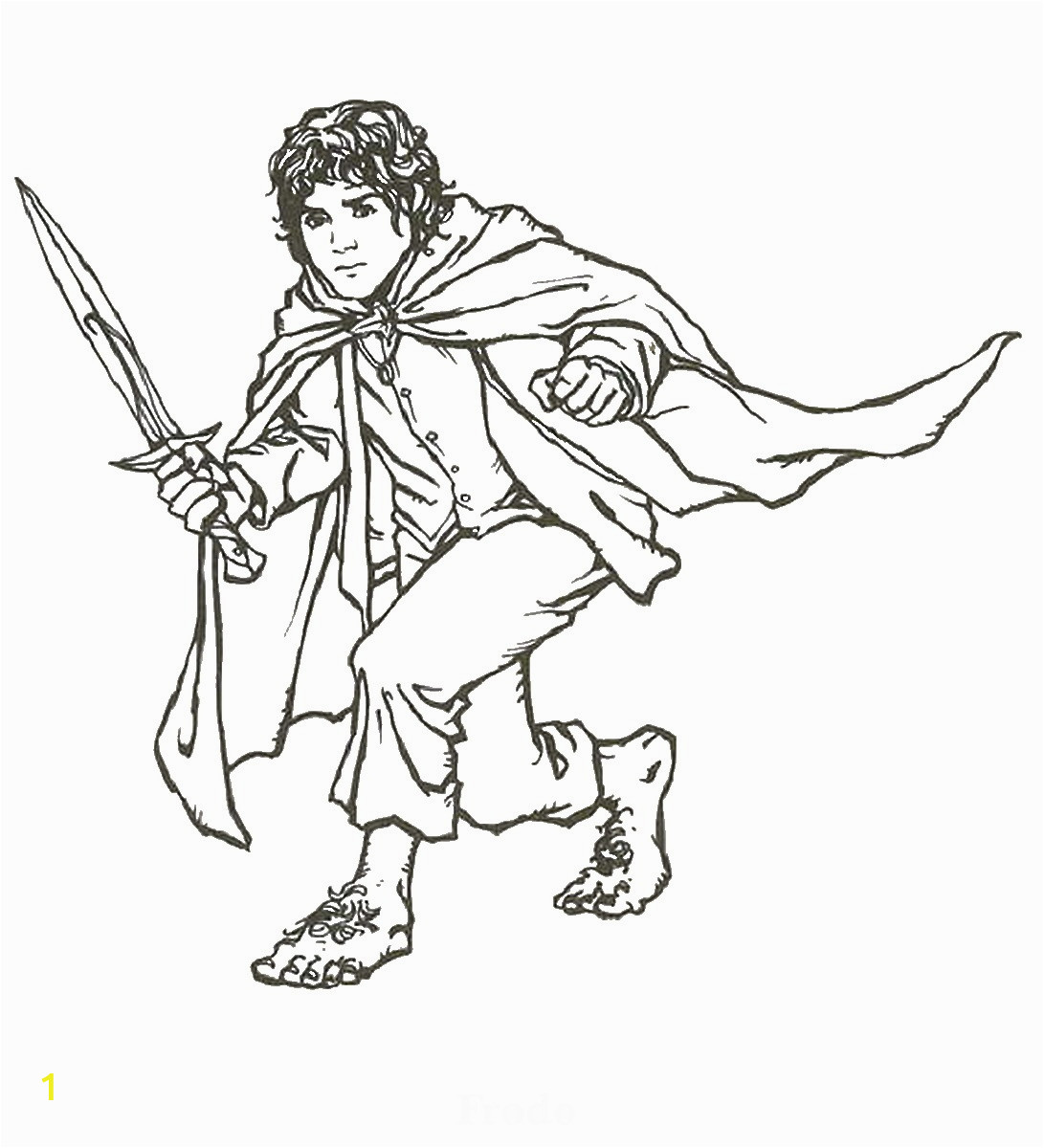 lord of the rings coloring pages