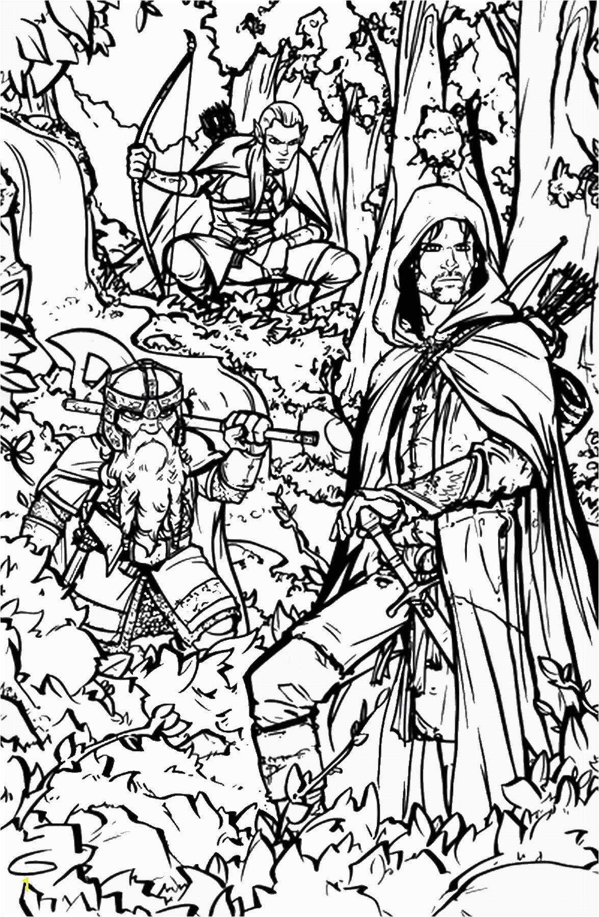 Lord Of the Rings Coloring Pages Lord Of the Rings Coloring Pages