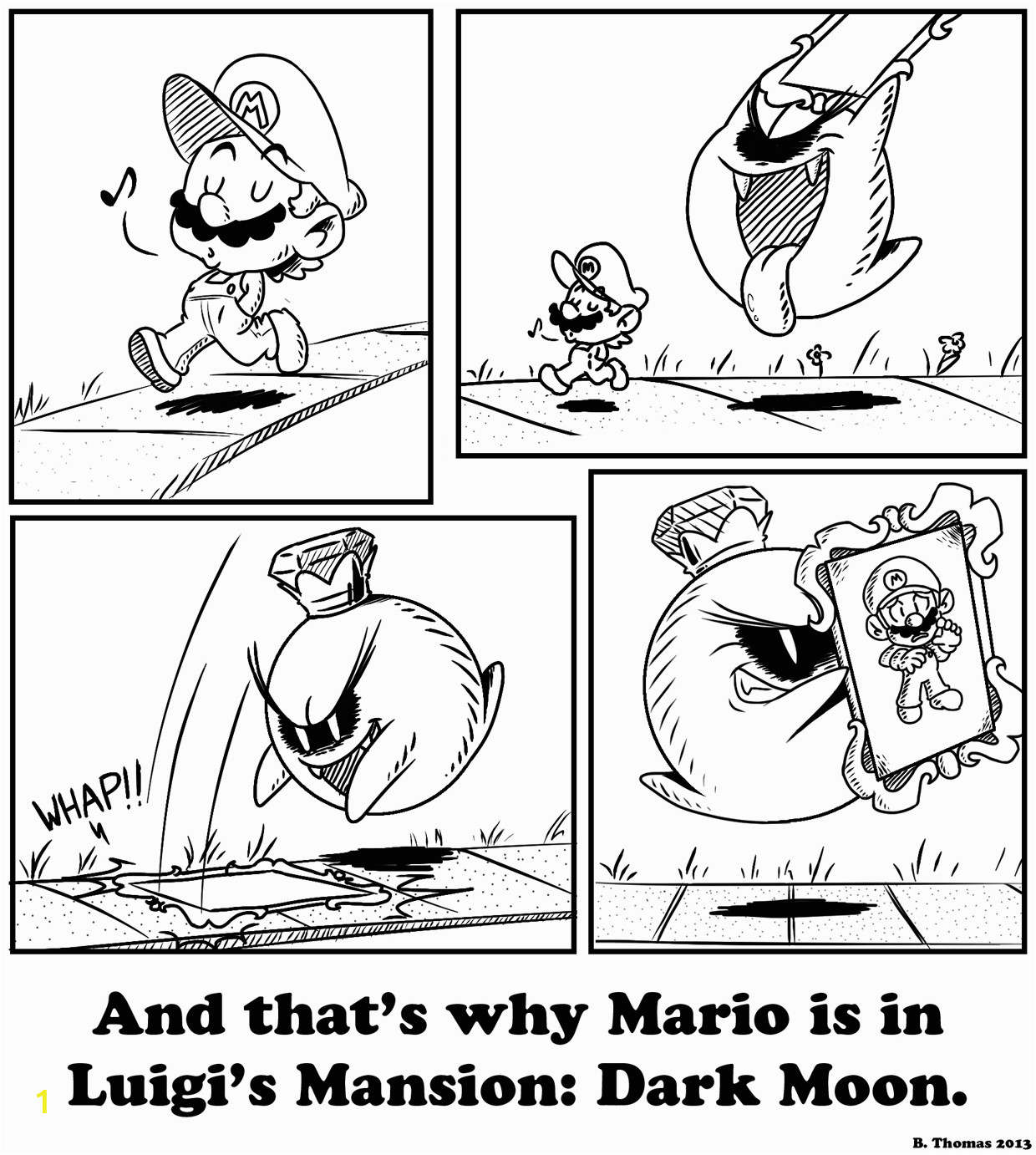 Luigi Mansion Dark Moon Coloring Pages Lm 原來瑪莉歐是這樣被捉的 瑪利歐系列 任天堂玩家網 Powered by Discuz