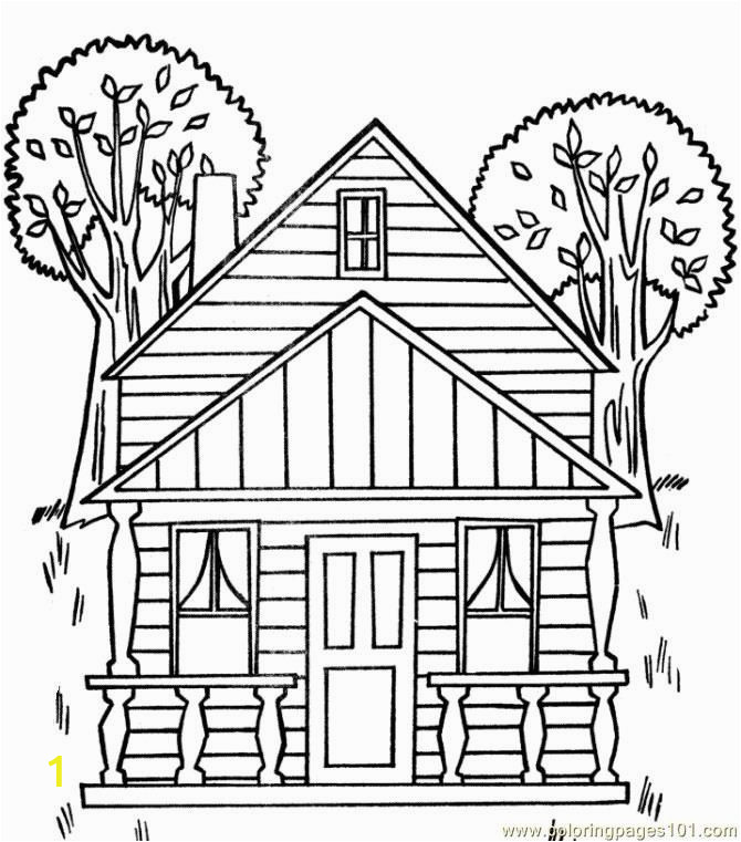 Magic Tree House Coloring Pages Free Full House Coloring Pages Coloring Home