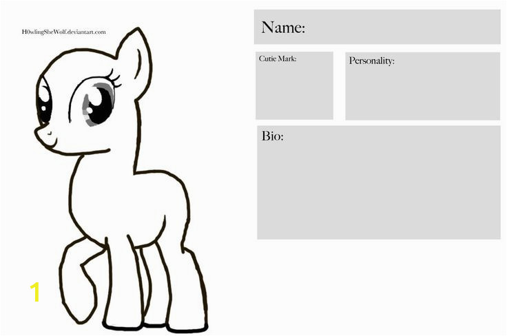 Make Your Own My Little Pony Coloring Pages Design Your Own Pony