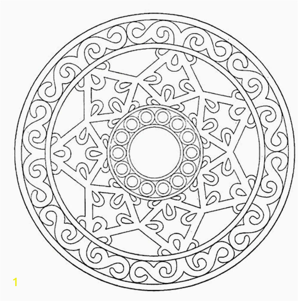 Mandala Coloring Pages for Adults Online Mandala Adult Coloring Pages Printable Coloring Home