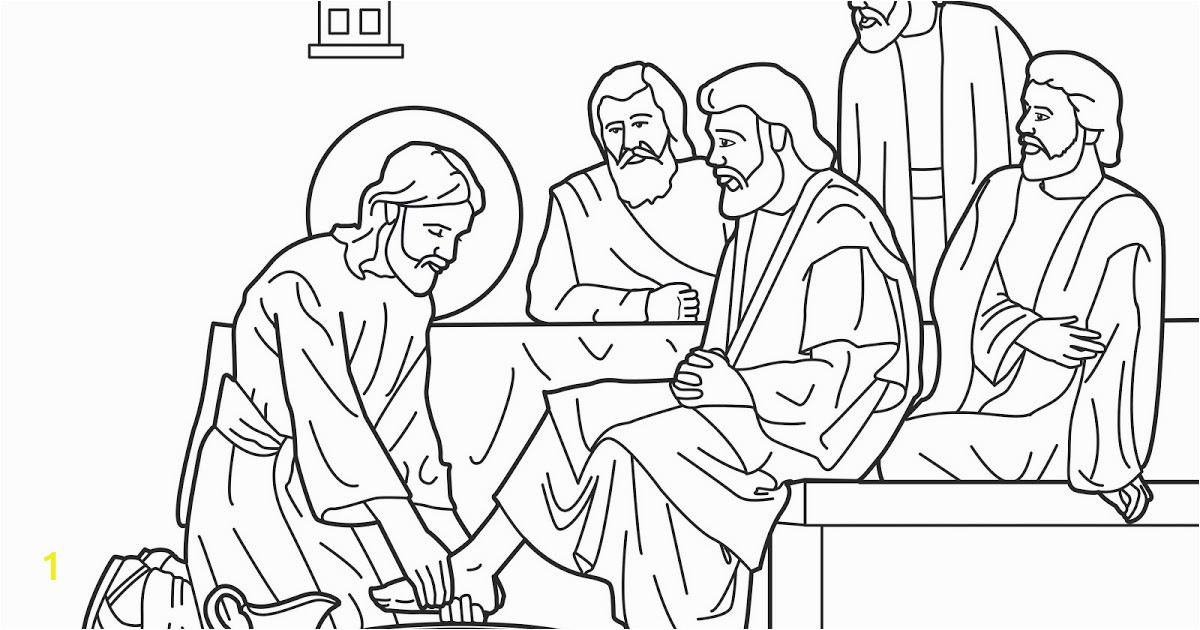 jesus washes his disciples feet