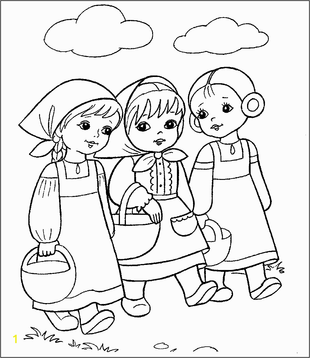 masha and the bear coloring pages