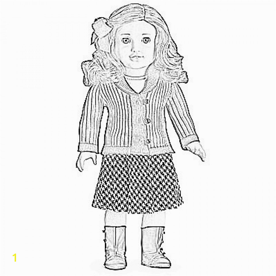 american girl doll mckenna coloring pages