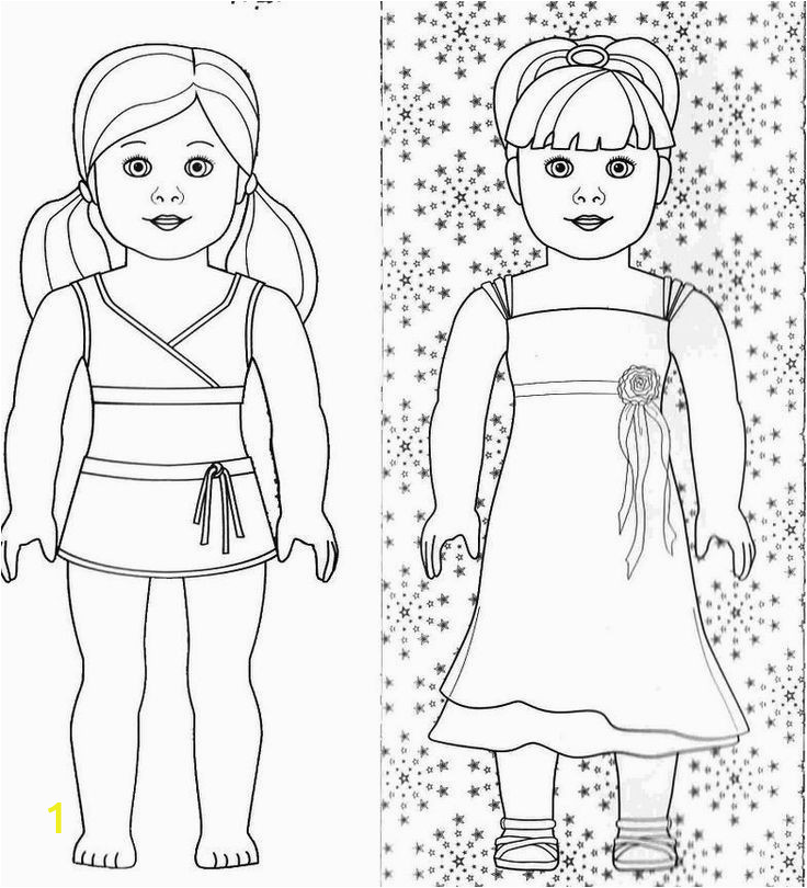 american girl doll mckenna coloring pages