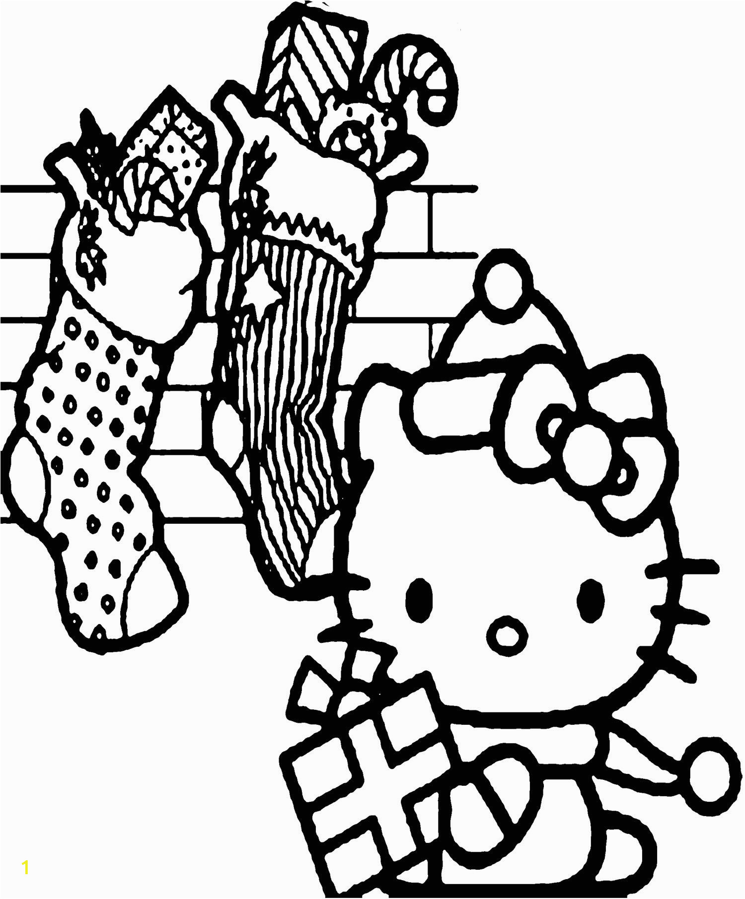 Merry Christmas Hello Kitty Coloring Pages Hello Kitty Many Gift In the Christmas Coloring Page