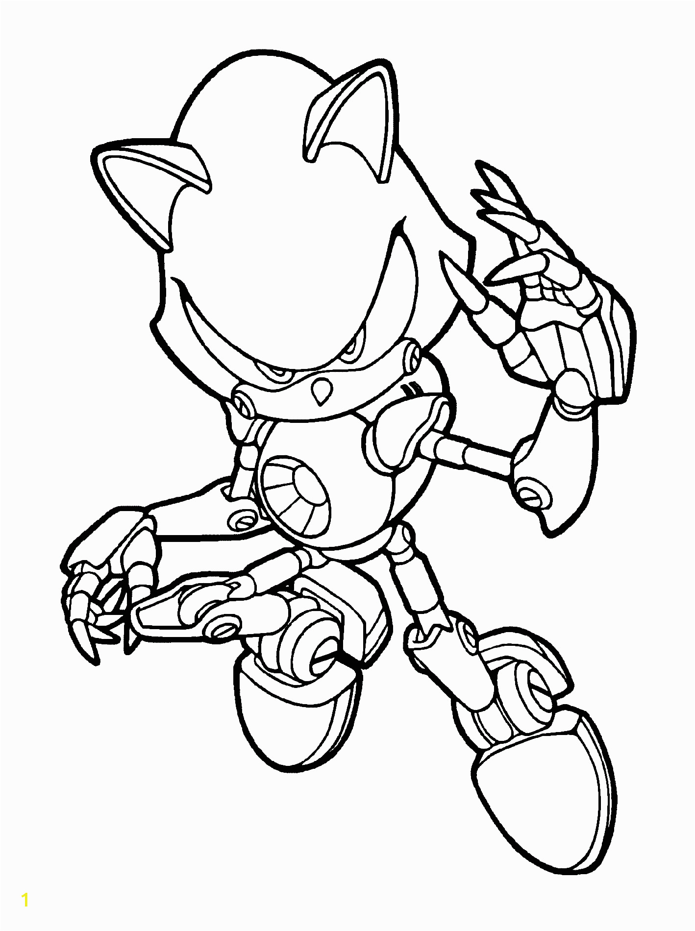 sonic coloring pages for boys