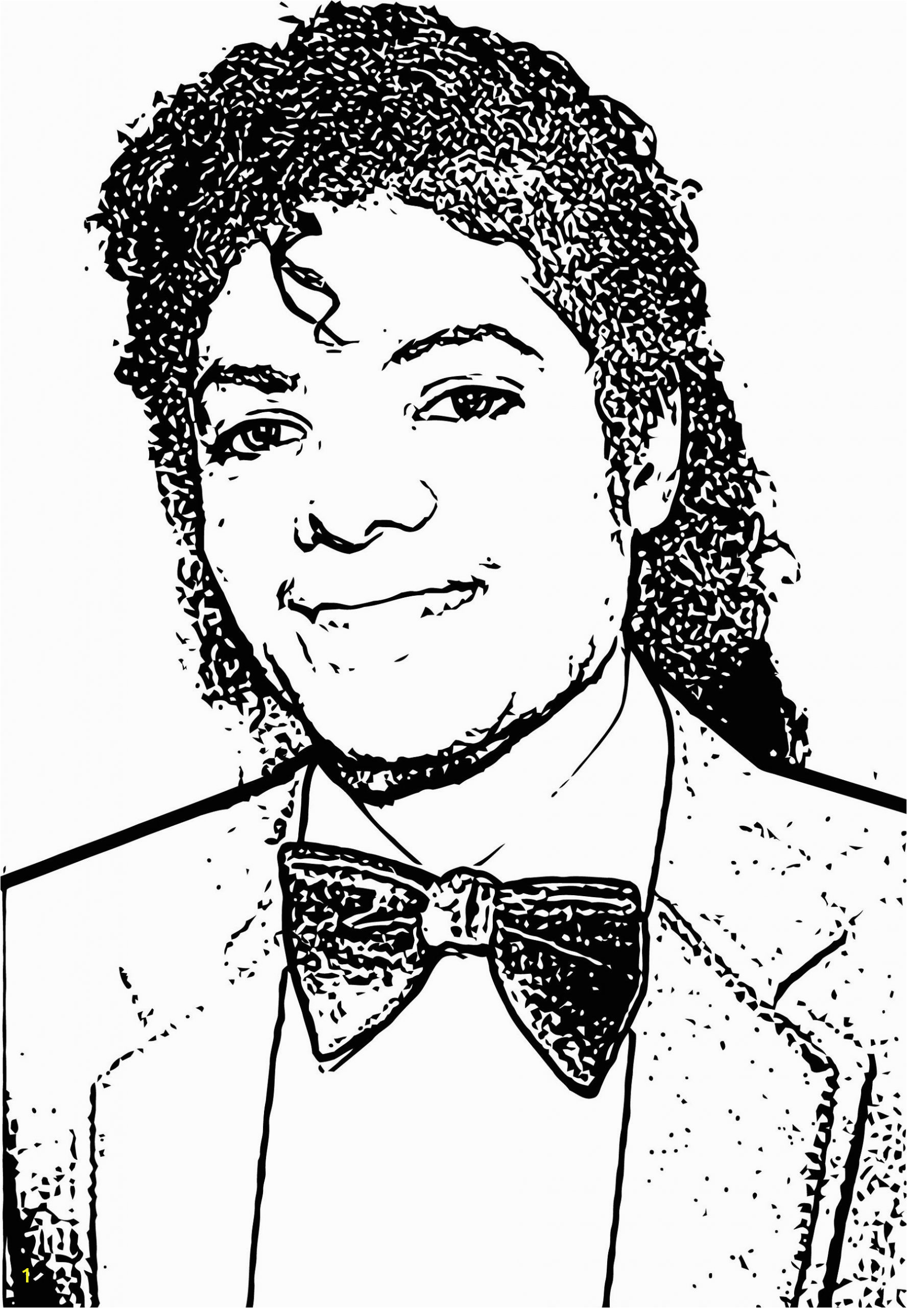 michael jackson coloring pages free