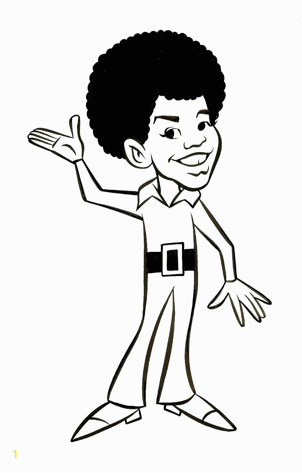 michael jackson coloring pages