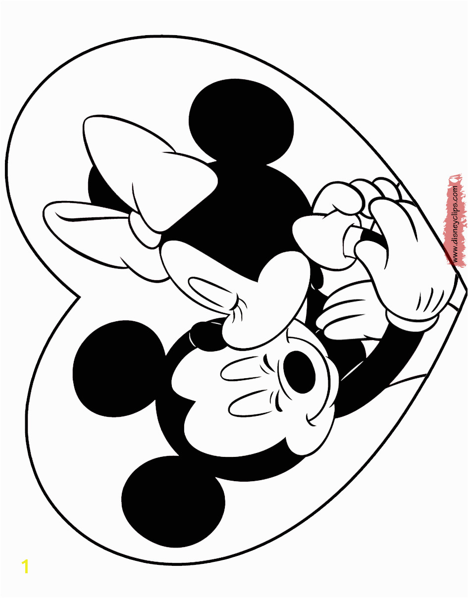 mickey and minnie mouse drawing