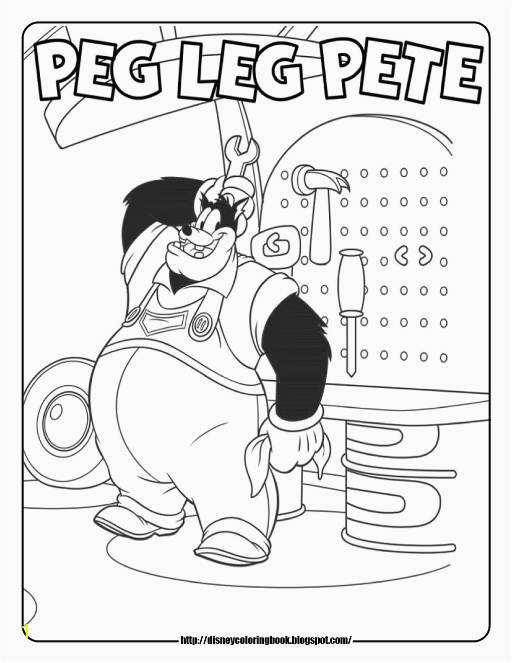 mickey mouse clubhouse coloring pages to print for free